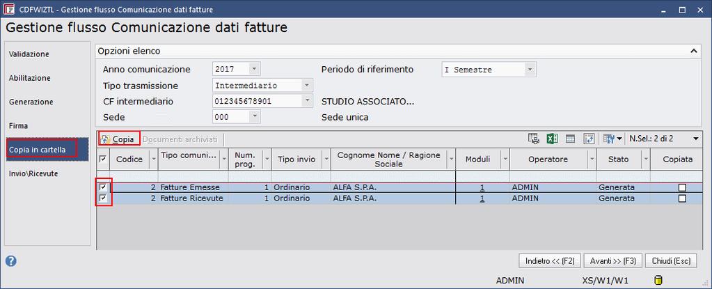 IT = corrisponde al codice paese CCCCCCCCCCCCCCCC = identificativo univoco del soggetto trasmittente che per Sistemi corrisponde al codice fiscale del contribuente DF = corrisponde alla tipologia del