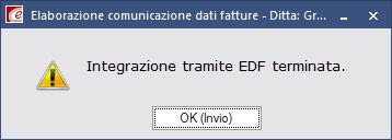 - Anomalie: verificare se sono presenti documenti con l anomalia bloccante, perché in presenza di tale anomalia il documento non sarà trasferito nella comunicazione.