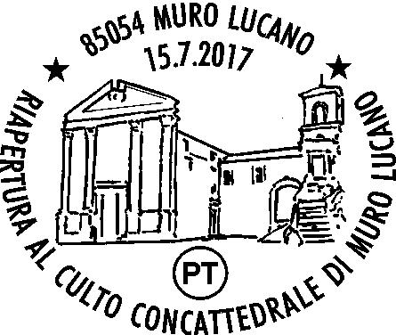 N. 1178 RICHIEDENTE: Capitolo Cattedrale di Muro Lucano SEDE DEL SERVIZIO: spazio allestito in Piazza Cattedrale 85054 Muro Lucano (PZ) DATA: