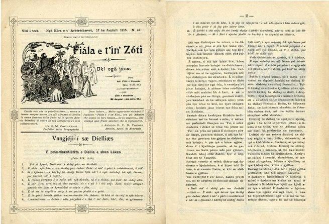 Nga 1963 në sajë të së fortës dhe të së duruashmes punë të Papa Emanueli Giordano edhe ky trim i ndezur atdhetar fjalët e përdorura te fleta e së dielës qosjën të përpiktin, të gjerin, të çmueshmin,