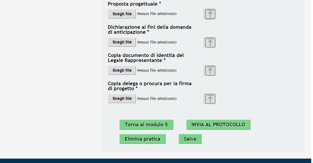 modulo è necessario allegare la