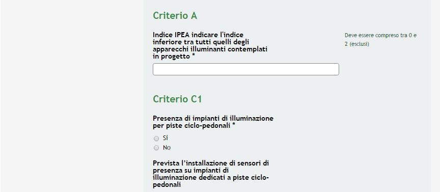 beneficiario è il "Singolo comune"