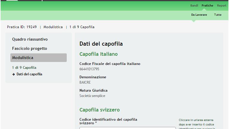 Figura 7 Modulistica ATTENZIONE La data di apertura del bando in oggetto è fissata per il giorno 03/07/2016 alle ore 12.00.