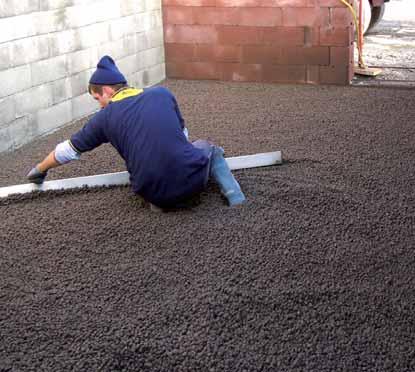 CAMPI D IMPIEGO Vespai isolati contro terra. Sottofondi isolati di pavimenti contro terra.