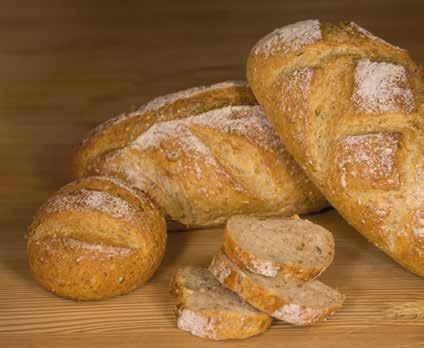 15 kg 6034 FIDAL di pane a piccola pezzatura alla zucca con farina integrale.