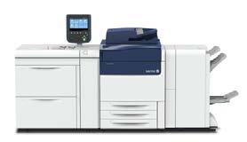 60/70 ppm a colori 65/75 ppm in bianco e nero Tecnologia laser e Toner EA con tecnologia a bassissimo punto di fusione Xerox Colour Server integrato con Xerox EX C60/C70 Print Server opzionale, Xerox