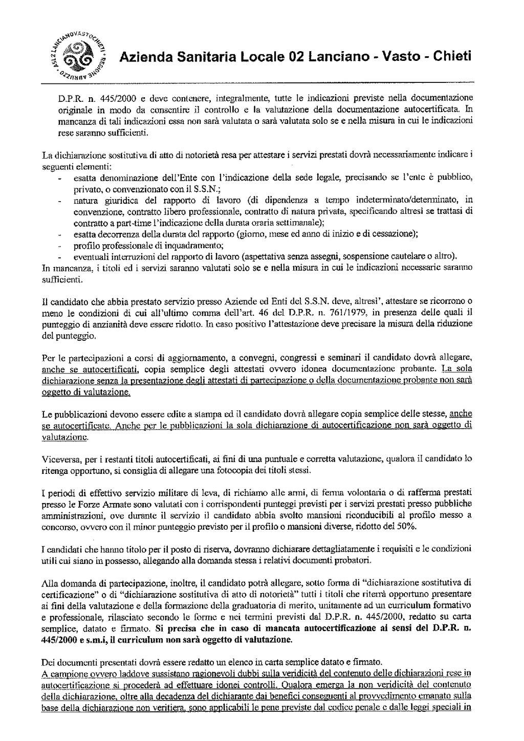 Pag. 20 Bollettino Ufficiale della Regione