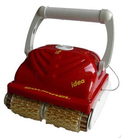 IDEA - IDEA RADIO - Pulitori per piscine private Tutta l affidabilità e la qualità della famiglia SQUIRREL disponibile in due apparecchi COMPLETAMENTE AUTOMATICI per la massima semplicità di utilizzo.