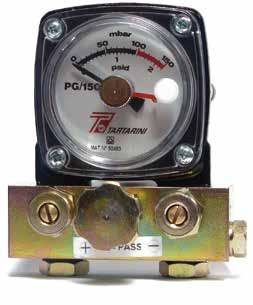 Serie PG/ Manometro Differenziale Indicatore di Intasamento Filtri Serie FA e FAG L indicatore di intasamento serie PG/ è uno strumento idoneo a rilevare differenze di pressione in impianti ad alta e