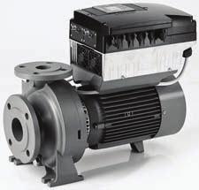 NEW NM EI Elettropompe centrifughe monoblocco a velocità variabile con inverter a bordo IMAT (n = /min) Variable speed Close coupled centrifugal pumps with onboard IMAT frequency converter (n = /min)
