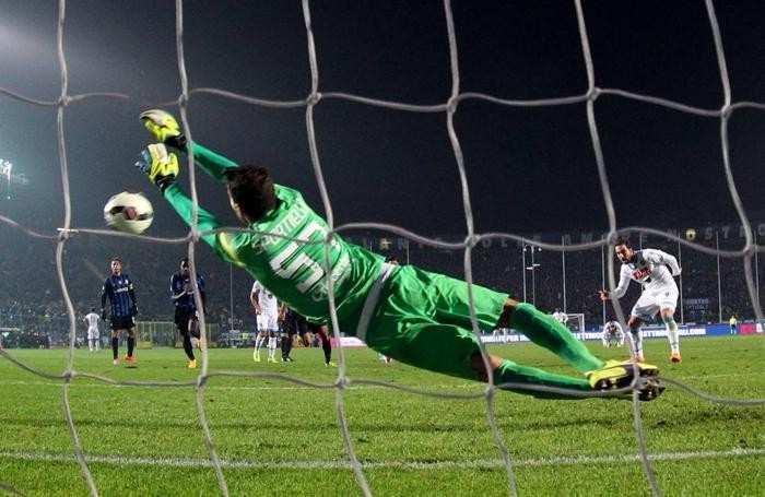 Perin del Genoa con un rigore parato su uno calciatogli è il portiere con la migliore percentuale di