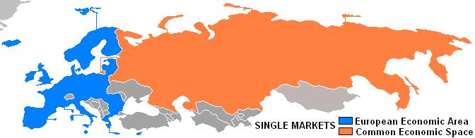 Unione Economica Eurasiatica (UEE) Members Bielorussia Kazakistan Russia Armenia Kirghizistan observers Tagikistan Uzbekistan L Unione Economica Eurasiatica (Eurasian Economic Union, EEU) è un