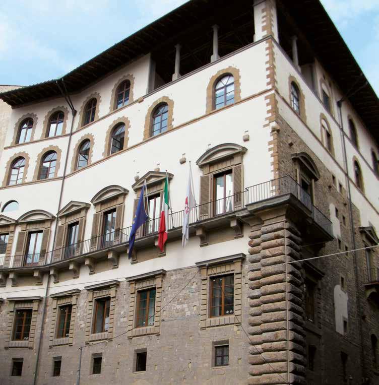 Výrobky & Aplikácia Palazzo Vecchio (zadná fasáda) Florencia -