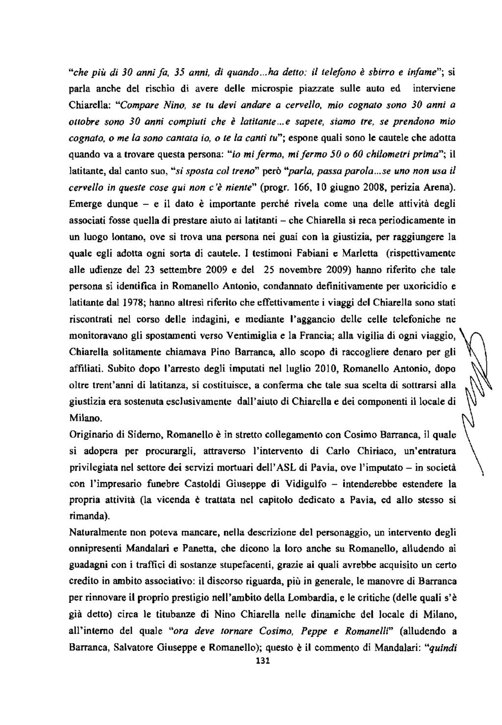 "che più di 30 anni fa, 35 anni, di quando,.