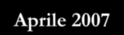 realizzazione rete Aprile 2007 ACCENSIONE DELL IMPIANTO 12