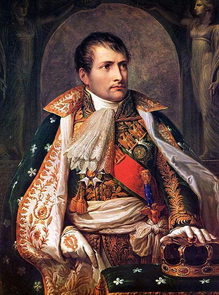 Napoleone re d Italia 1805 la mano sinistra è