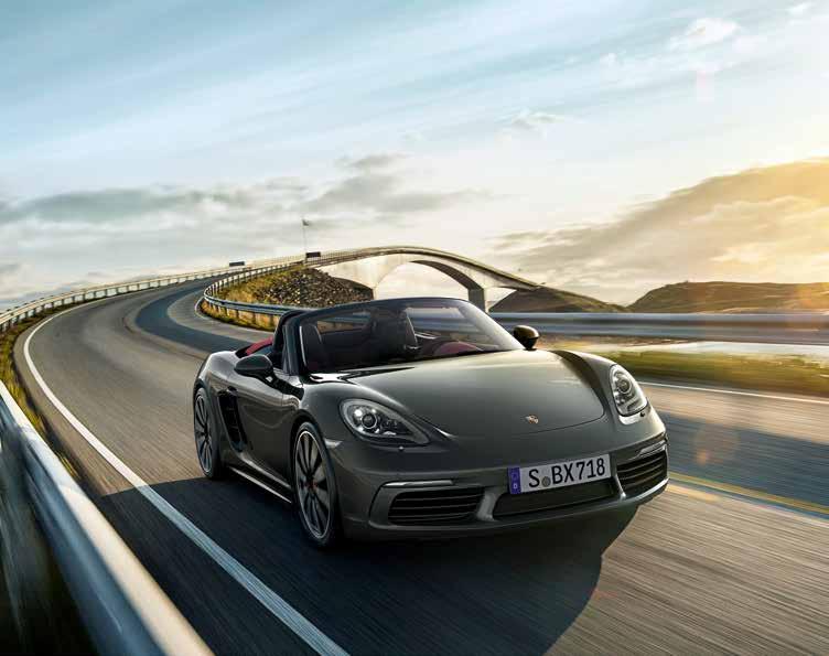 fino a revoca, ed è valida per i modelli Porsche 718 Boxster (ordini di vetture nuove). Esempio di prezzo per una Porsche 718 Boxster: prezzo di listino CHF 66 900., CHF 721.