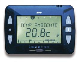 temperature range from 5 C to 30 C - 230V~ power supply - 50-60 Hz - 2 modules 442085SW Termostato elettronico estate/inverno a display retroilluminato per controllo 120,58 1 1 temperatura ambiente