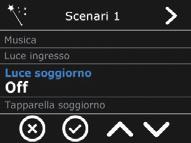 Alla tastiera ETH-KTAST possono essere associate fino a 32 diverse funzioni, tramite appositi scenari