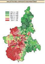 3 Stazioni Mortalità in Piemonte negli anni 2008-2010 secondo il distretto di residenza. Uomini. Mortalità per il totale delle cause.