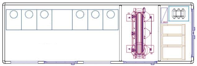 8 RPS Station shelter type example. Esempio tipo di RPS Station shelter.