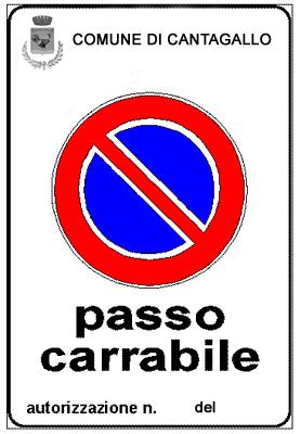 CARTELLO DI SEGNALAZIONE DEL