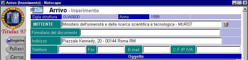 sempre completa e per esteso, ma con l aggiunta dell acronimo in maiuscolo non puntato dopo un trattino preceduto e seguito da uno spazio.