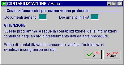 IMPORT PRIMANOTA AD HOC WINDOWS CONTABILIZZAZIONE Questa opzione effettua in automatico la generazione delle registrazioni contabili in Ad Hoc leggendo l archivio ADPRINOT, l archivio ADCLIFOR e le