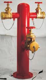 PIAVE hydrant model piave Interamente costruito con tubo di acciaio al carbonio Sch 40. Flangiato ANSI 6 serie 150 RF.