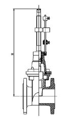 101/a SARACINESCHE PREDISPOSTE PER LA MOTORIZZAZIONE gate valves for actuator Codice Dn Tipo H N.