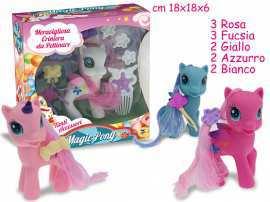 Prezzo: 5,50 63457 EAN: 8017967634577 Magic pony con accessori