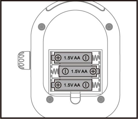 Istruzioni d uso del microscopio Installazione delle batterie Aprite lo sportello del vano batterie, situato nella parte inferiore della base,