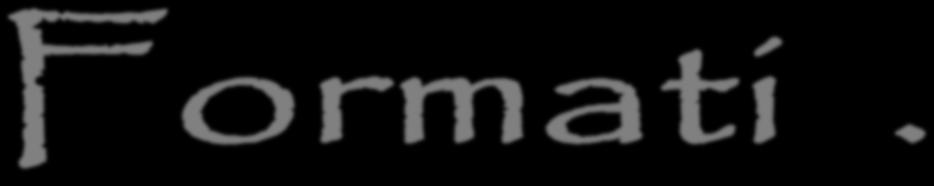 Windows Metafile Format Il formato WMF è