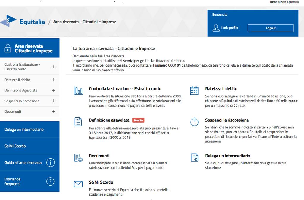 Delega un intermediario: attività a cura del contribuente Il contribuente, una volta