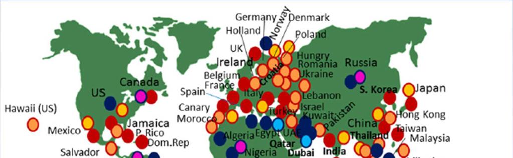 World s major LNG