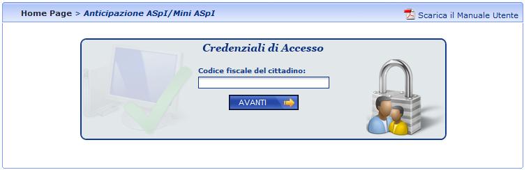 domande di Assegno integrativo inviate telematicamente. Inoltre, per tornare a questo menu a partire da ciascuna delle tre funzionalità su descritte, basta cliccare sul link presente su Home Page.