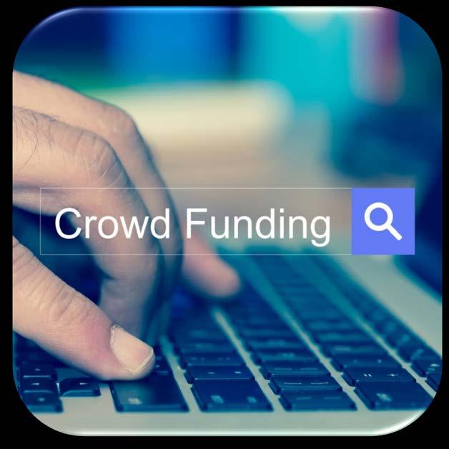 Definizione di crowdfunding Il crowdfunding rappresenta il finanziamento della folla dall'inglese crowd (folla) e funding (finanziamento).