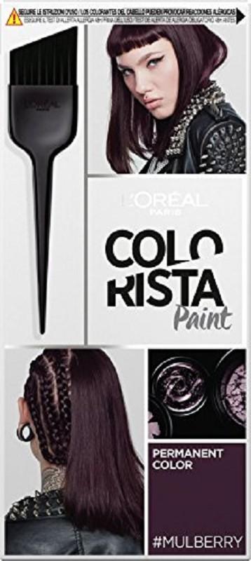 Data Stampa: 16/07/2017 N Pagina 20 / 29 Codice: ORE85737 OREAL COLORISTA PAINT COLORE PERMANENTE BRONZE HAIR 3600523385737 Codice: ORE85805 OREAL COLORISTA PAINT COLORE PERMANENTE MULBERRY HAIR