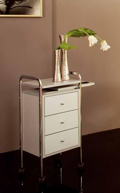 It comes complete with three drawers and removable hairdryer holder.