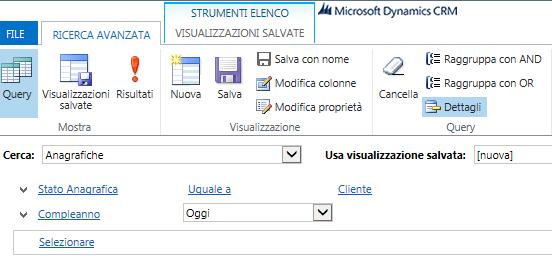 A questo punto si apre una nuova schermata, dove è necessario inserire per prima cosa la schedulazione invio (selezionare Giornaliera ) e il tipo di comunicazione (selezionare Comunicazione di