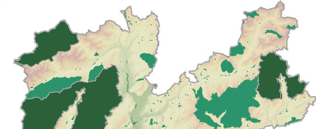 Le aree protette del Natura 2000 in