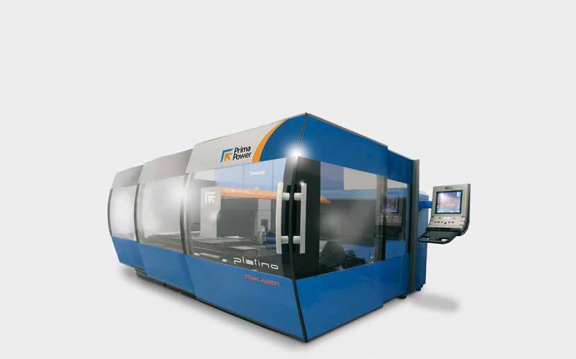 Platino Flessibilità ed elevata qualità per tutti gli spessori Platino è la macchina di taglio laser 2D di Prima Power per tutte le necessità, utilizzata in tutto il mondo per un gran numero di