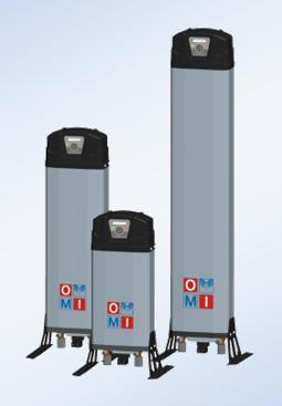 Karst Series KDD 40-160 Karst Series adsorption dryers / Essiccatori ad adsorbimento serie Karst Non-standard voltages: all models available with V 115/1/60. Dew point: CLASS 1.