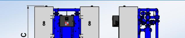 Software per controllo remoto. Isolamento serbatoi. Filtri pre-installati. The Heat Of Compression air dryers represent the more efficient compressed air drying technology available today.