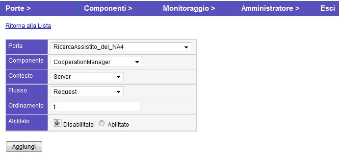 Generazione istanze porta applicativa e