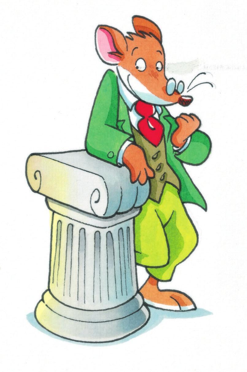 Geronimo Stilton IO SONO FIERO DI CHIAMARMI STILTON! Cari amici roditori, mi presento. Il mio nome è Stilton, Geronimo Stilton. Sono fiero di chiamarmi così. Sapete qual è l origine del nome Stilton?