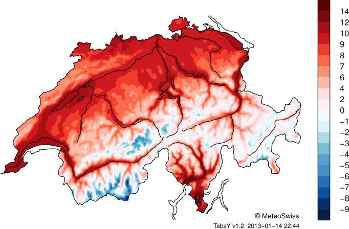 MeteoSvizzera Bollettino del clima anno 2012 6