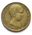 20 Pesetas 1890.