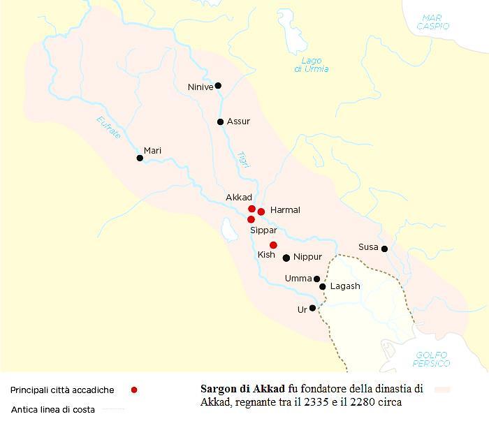 Schemi Liverani PARTE SECONDA: L'ANTICA ETA' DEL BRONZO p. seconda - pag. 6 di 9 CAPITOLO VIII L'IMPERO DI AKKAD 1. L'impero universale e la sua realizzazione a) Sargon: dopo epoca proto-imp.