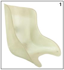 MaranelloKart 20 SEDILI e SUPPORTI SEDILE SEAT and SEAT SUPPORT AFS.0066 Sedile in Resina Resin Seat. 69,23 2 FC0.